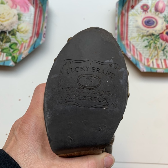 Boho Platform Leather Ankle Boots - Picture 6 of 8